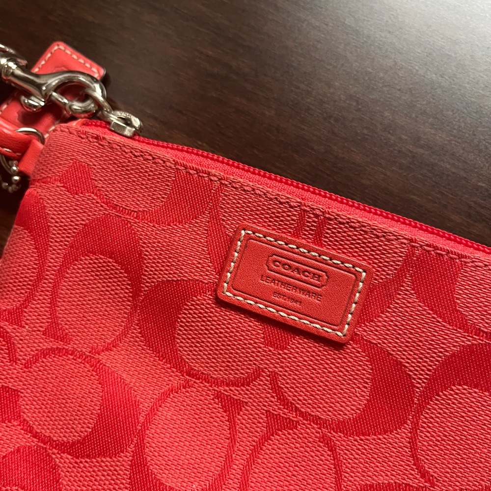Coach wristlet
